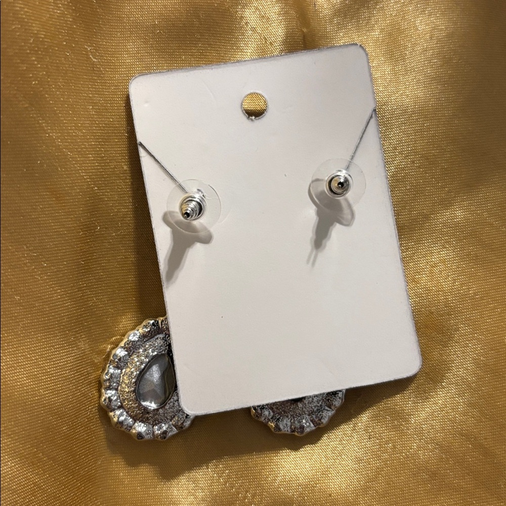 Elegant Iridesent Drop Earrings - Picture 2 of 4